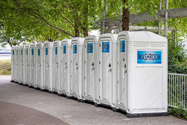 Porta potty delivery and setup in New Eagle, PA